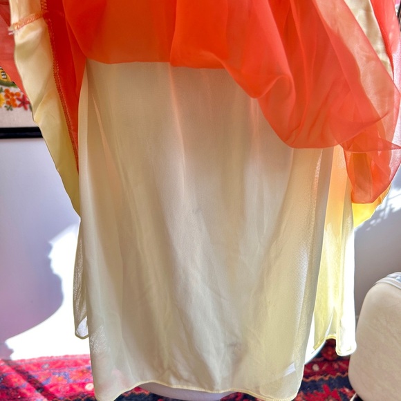 Vintage 1960s Slumber Suzy Sheer Nylon Babydoll Nightgown Camisole Top Pajamas - Picture 4 of 9